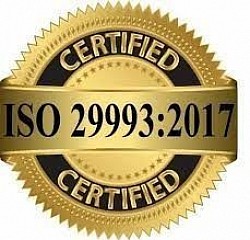 ISO 29993: 2017 Certified Education Body