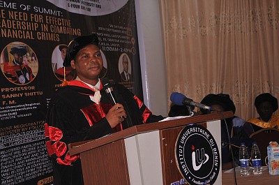 Professor Paul Allieu Kamara, Registrar and Pro Vice-Chancellor, AUU International