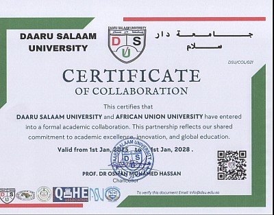 Academic Partnership between Daaru Salaam University and AUU International